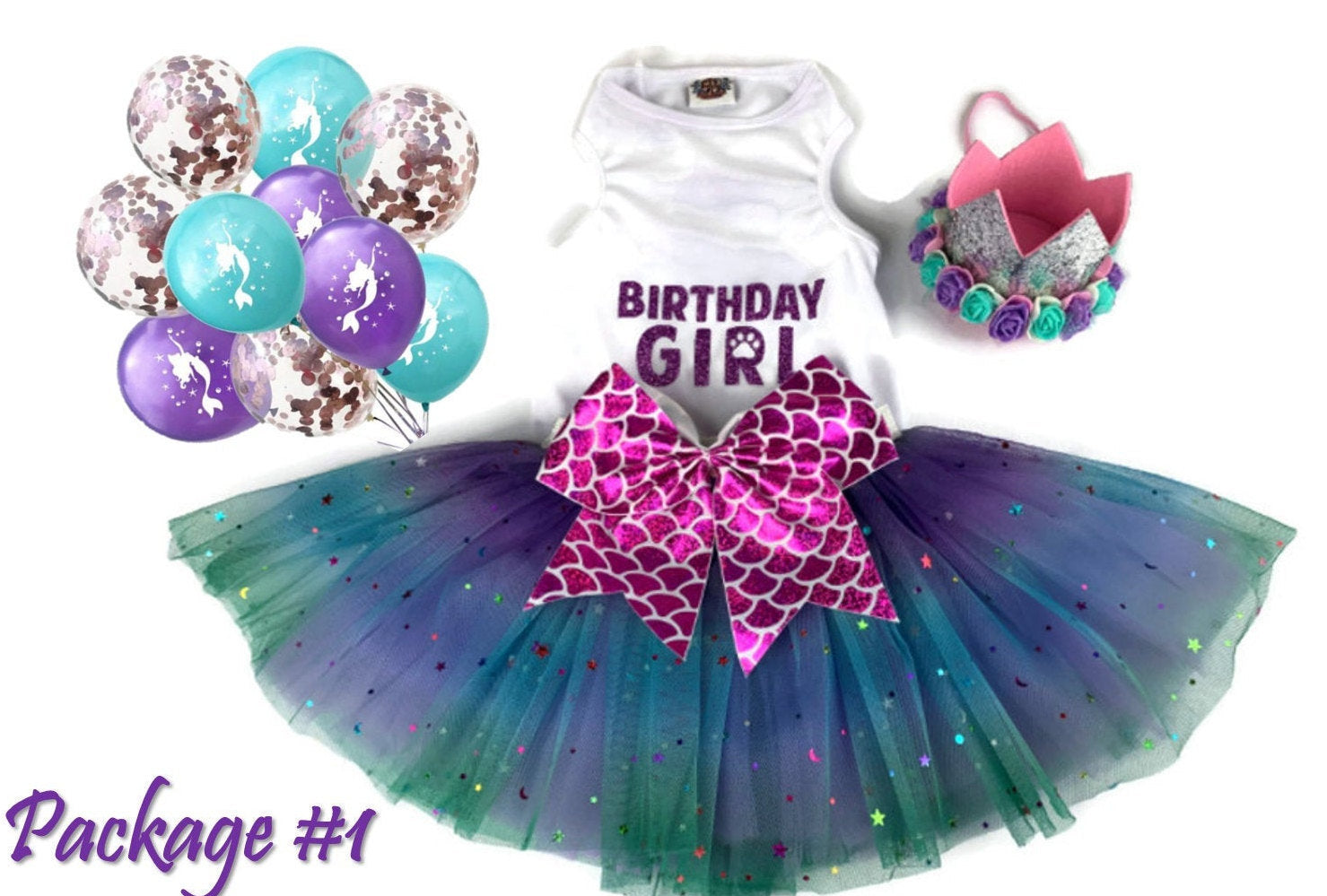 Birthday Party Package | Mermaid